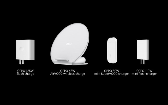 Die neuen Ladegeräte von Oppo (Bild: Oppo)